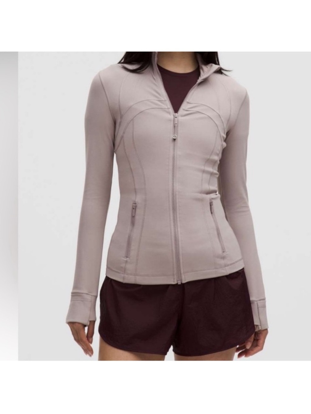 NWOT Lululemon Define Jacket *Nulu in Mauve Grey